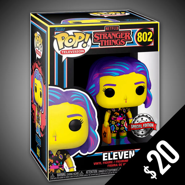 Funko Pop! TV - Stranger Things: Eleven (Black Light) #802