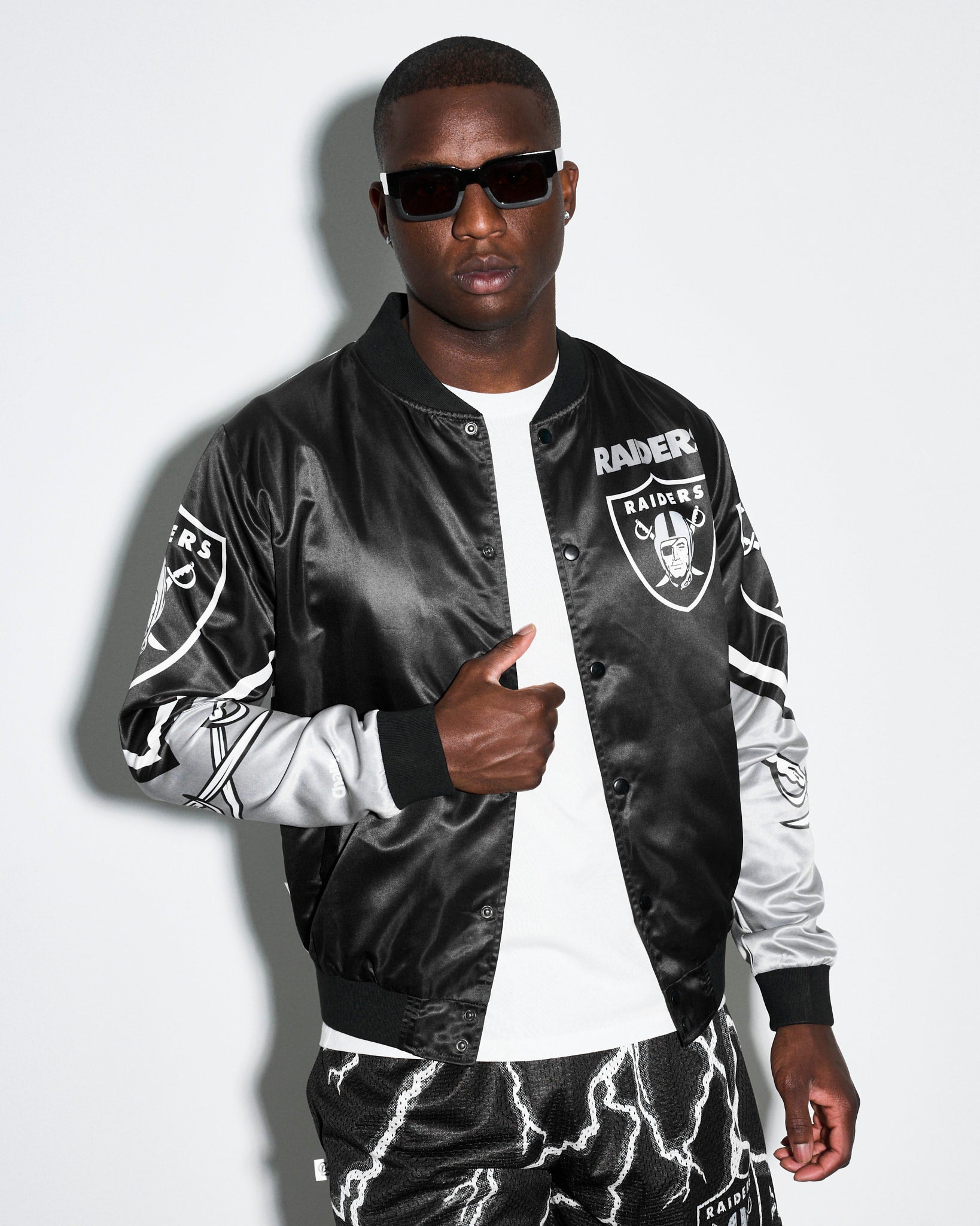 Las Vegas Raiders Fanimation Satin Jacket – Chalk Line Apparel