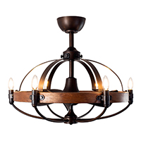 6灯 バブルシャンデリア BALLON mini (バロンミニ) オーロラ