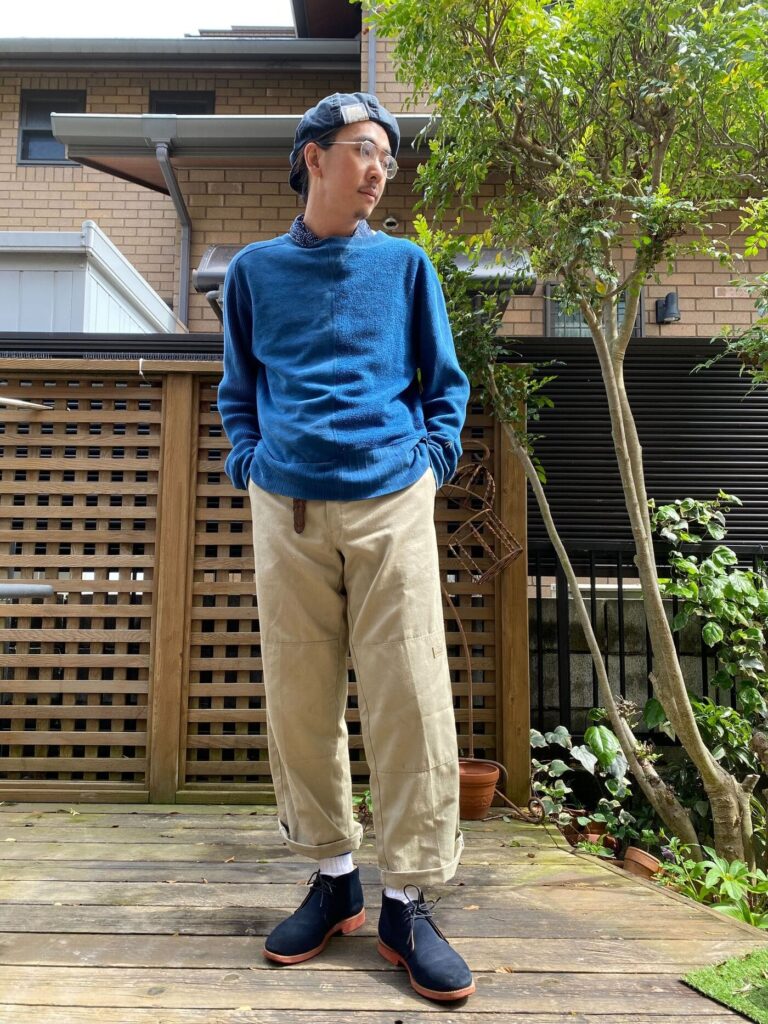 君はNigel Cabourn「ARMY CREW JERSEY MIX」を知っているか？ | ちゃん