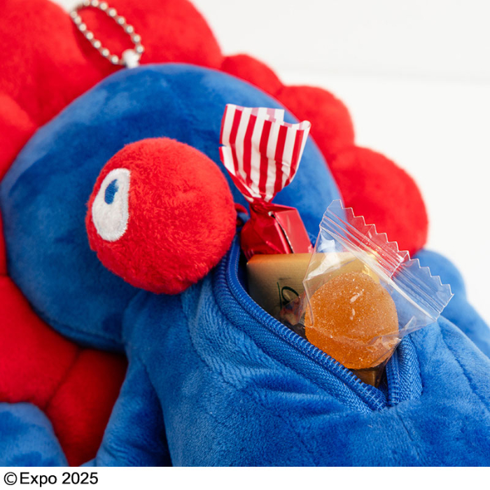 大阪・関西万博公式キャラクター「ミャクミャク」ぬいぐるみポーチBOOK