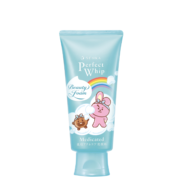 BT21」スペシャルデザインの「SENKA パーフェクトホイップ」新発売