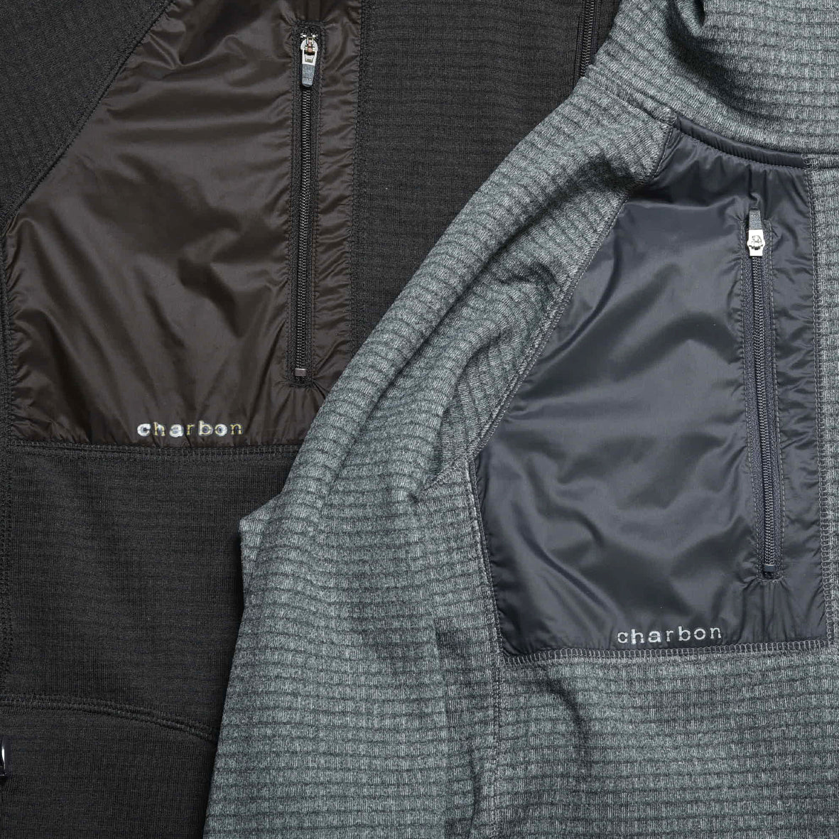 POLARTEC POWER GRID ZIP UP HOODIE