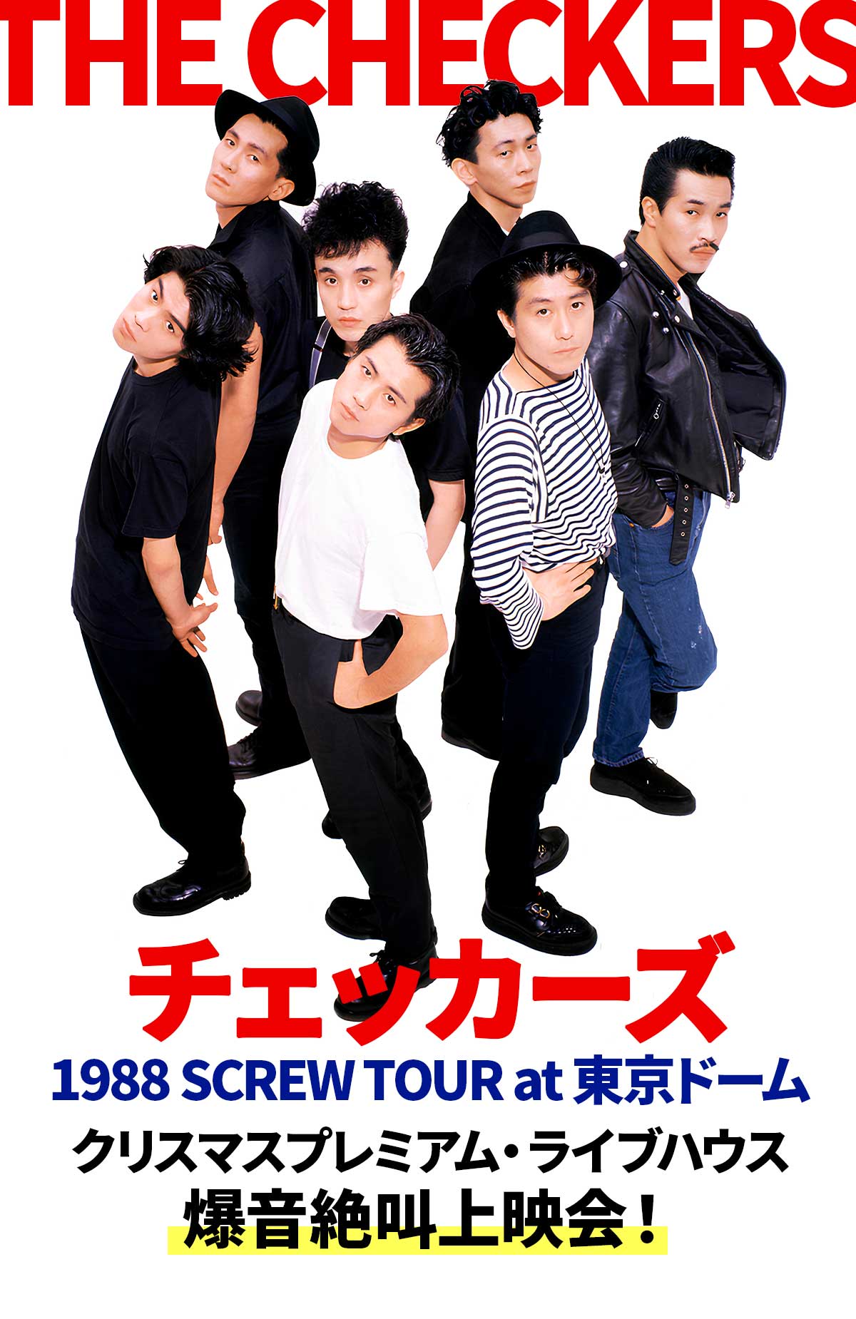 チェッカーズ 1988 SCREW TOUR at 東京ドーム クリスマスプレミアム