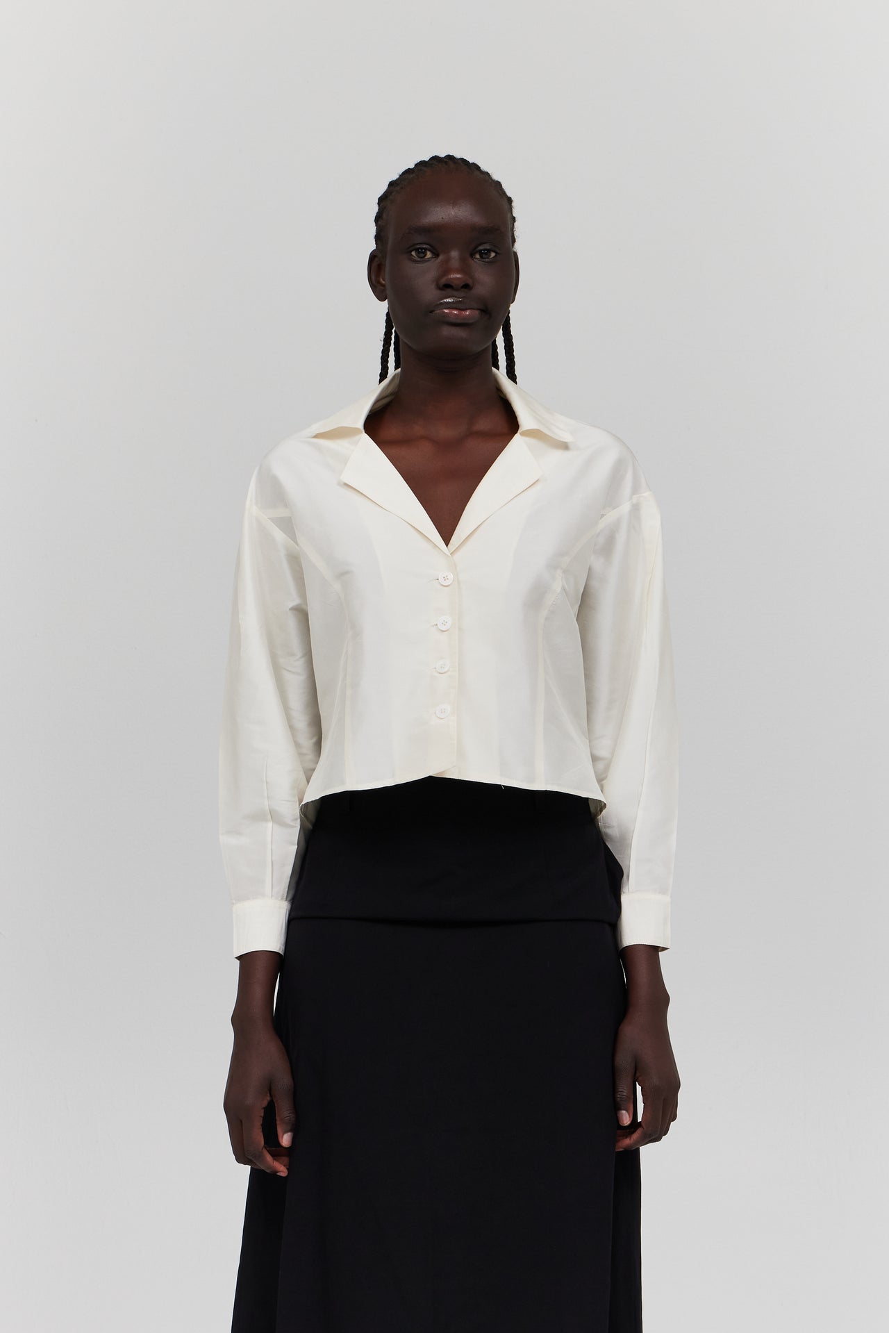 BIANCA TOP — WHITE – Chelsea Mak Clothing