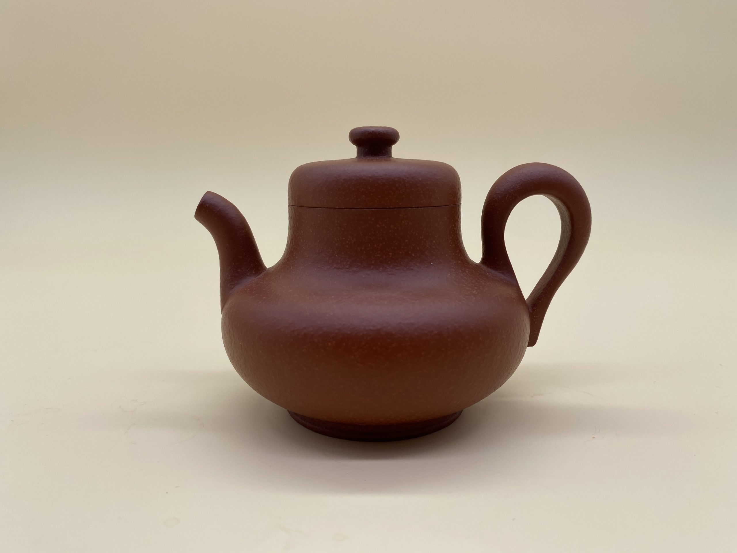 極上紫砂魚卵朱泥 思亭工夫茶壺 – 辰翼茶荘