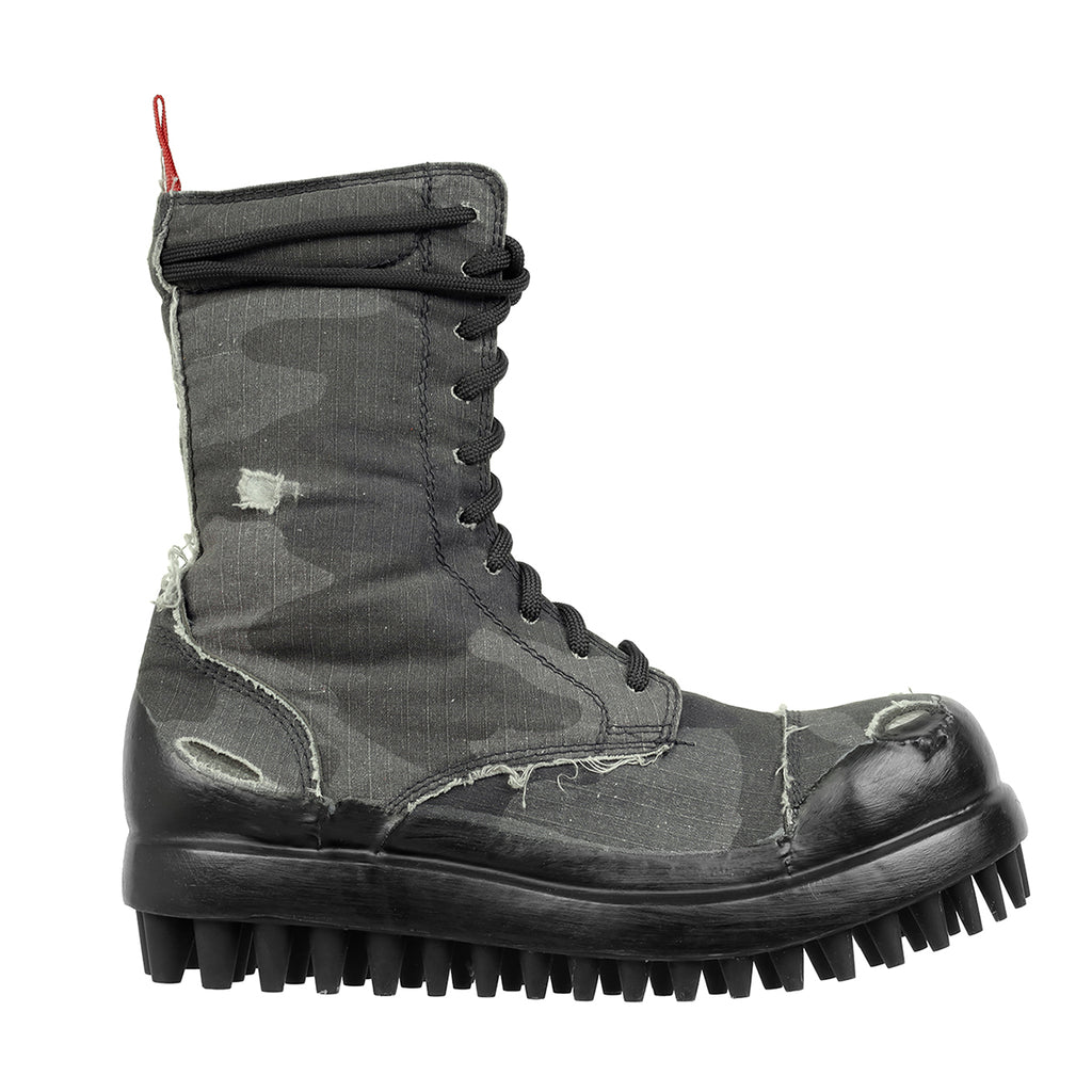 Rick Owens - MEGALACE TURBO CYCLOPS Boots | cherry official online