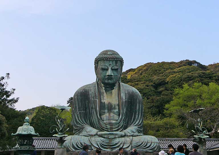 国宝仏像】鎌倉大仏 阿弥陀如来【鎌倉高徳院】の解説と写真