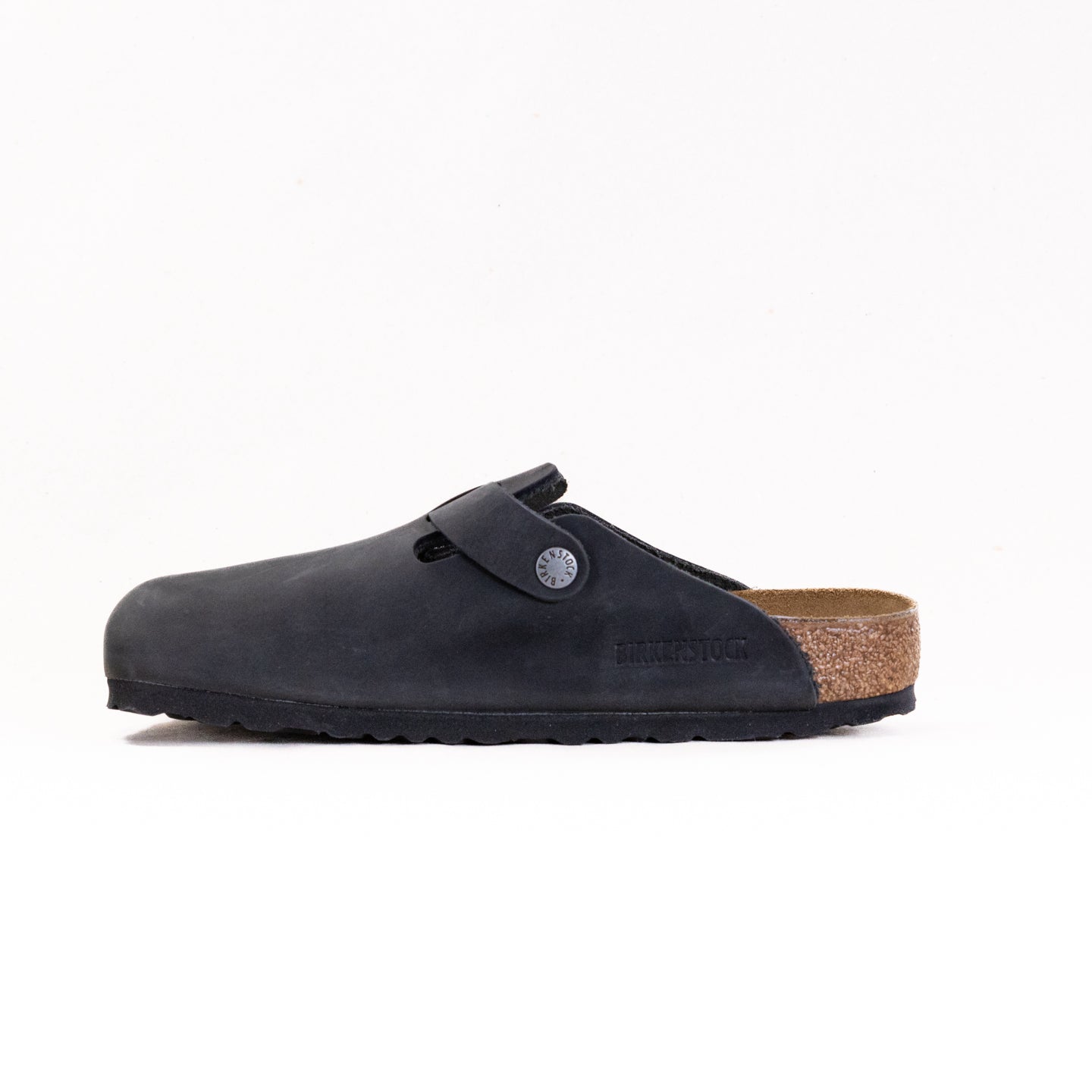 Birkenstock Boston (Unisex) - Black Oiled Leather – Chiappetta Shoes