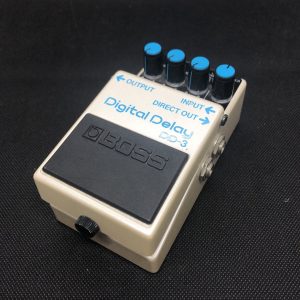 BOSS DD-3 Digital Delay Made IN JAPAN 1987年製 最初期 買取りました