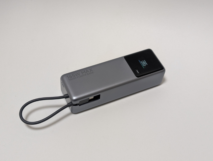Xiaomi 165W Power Bank 10000mAhレビュー】意外とコンパクト！神