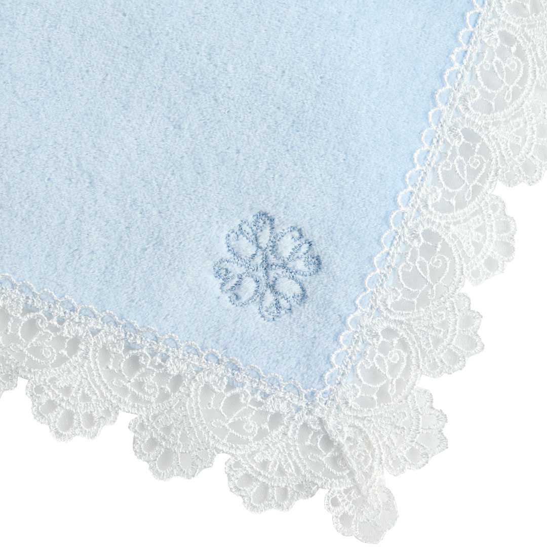 タオルハンカチ/創業120周年記念CLデザイン（アクアブルー） | 横浜