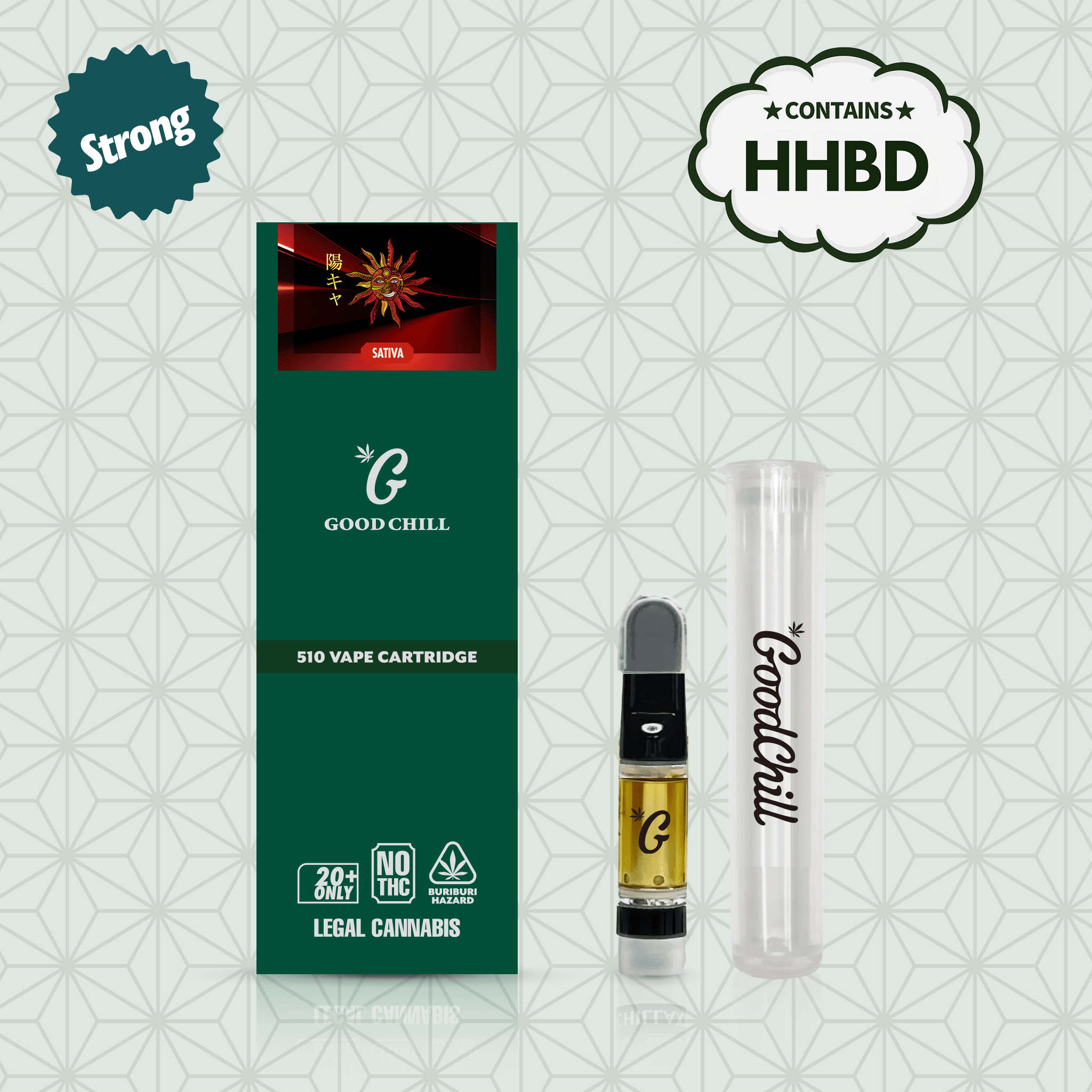 CHILLAXY CBD | 【卸専用】510規格フルリキッド 陽キャ（GOODCHILL）