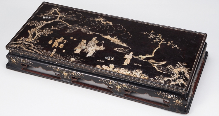 中国骨董品の螺鈿細工の買取と鑑定・査定、オークション出品について