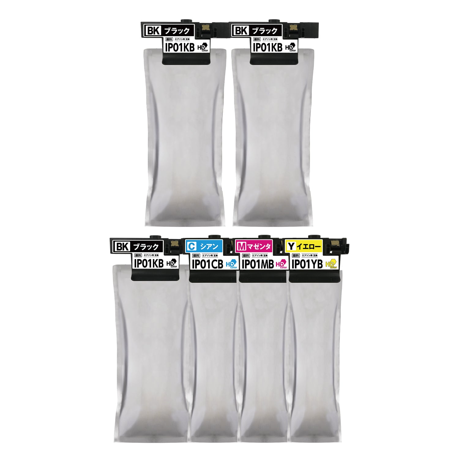 エプソン用 IP01 互換インクパック 4色セット 大容量