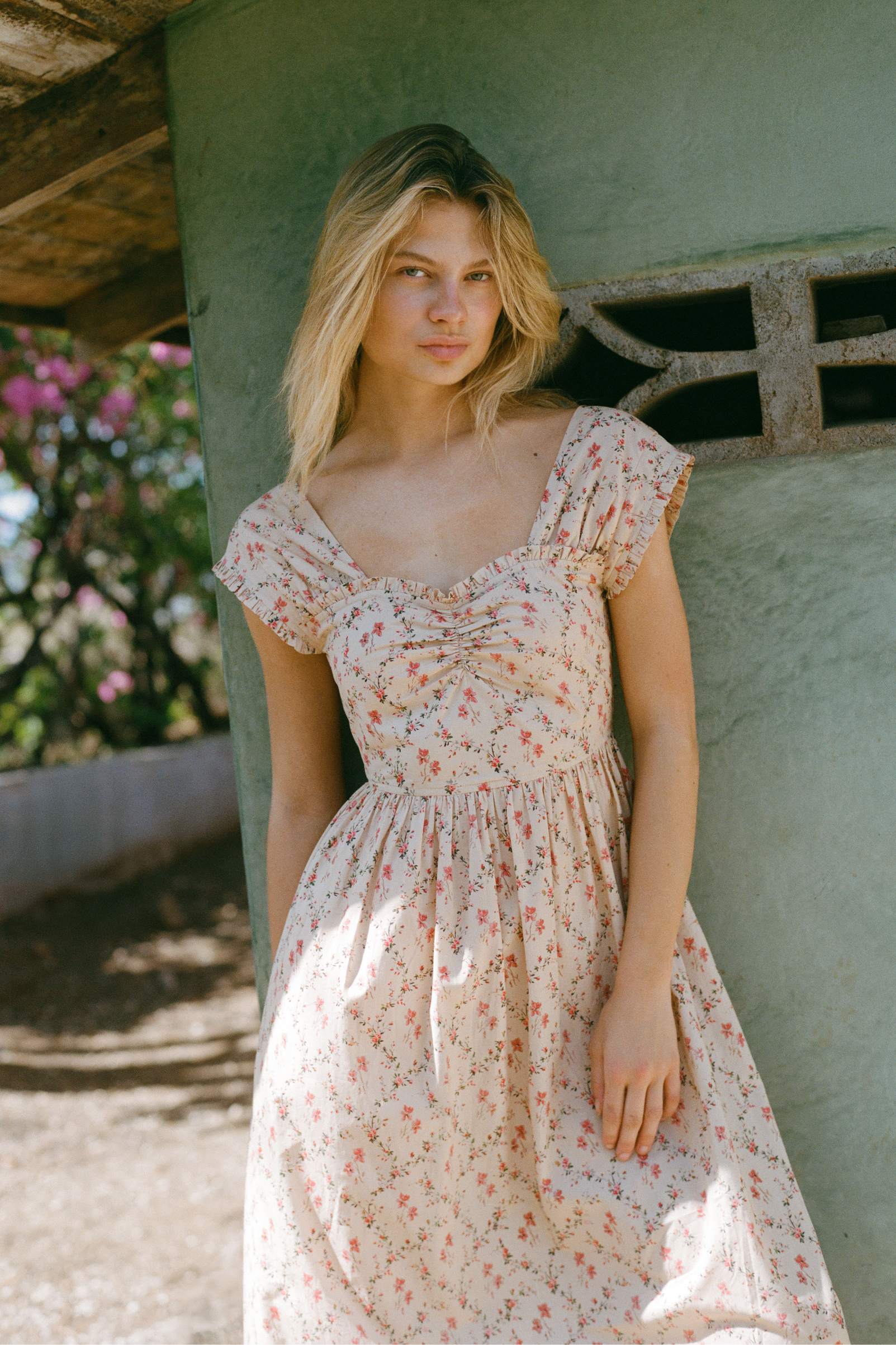 The Luciana Dress | Pansy Garden – Christy Dawn