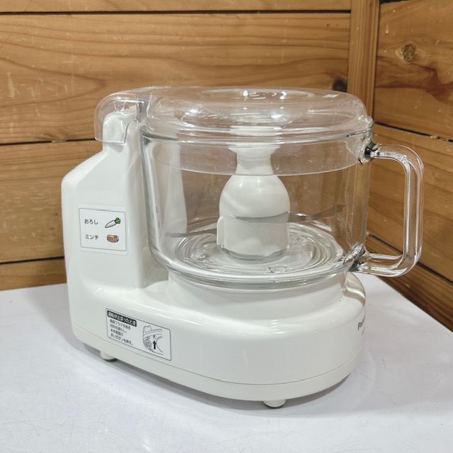 中古】Panasonic/パナソニック フードプロセッサー ミキサー 1台4役 MK