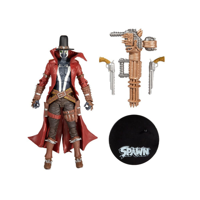 Spawn Wave 2 Gunslinger Spawn (Gatling Gun) 7-Inch Scale Action