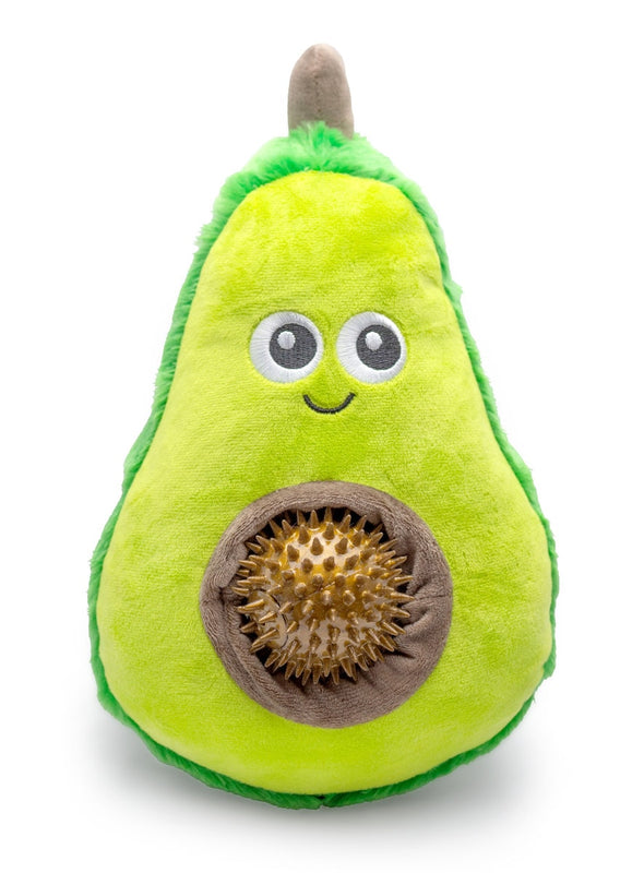 ThoozyPet Avocado 2-in-1 Plush Dog Toy