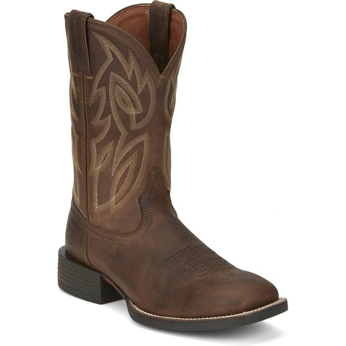 JUSTIN CANTER DUSKY MEN'S WESTERN BOOT-SE7510 - Chucks Boots