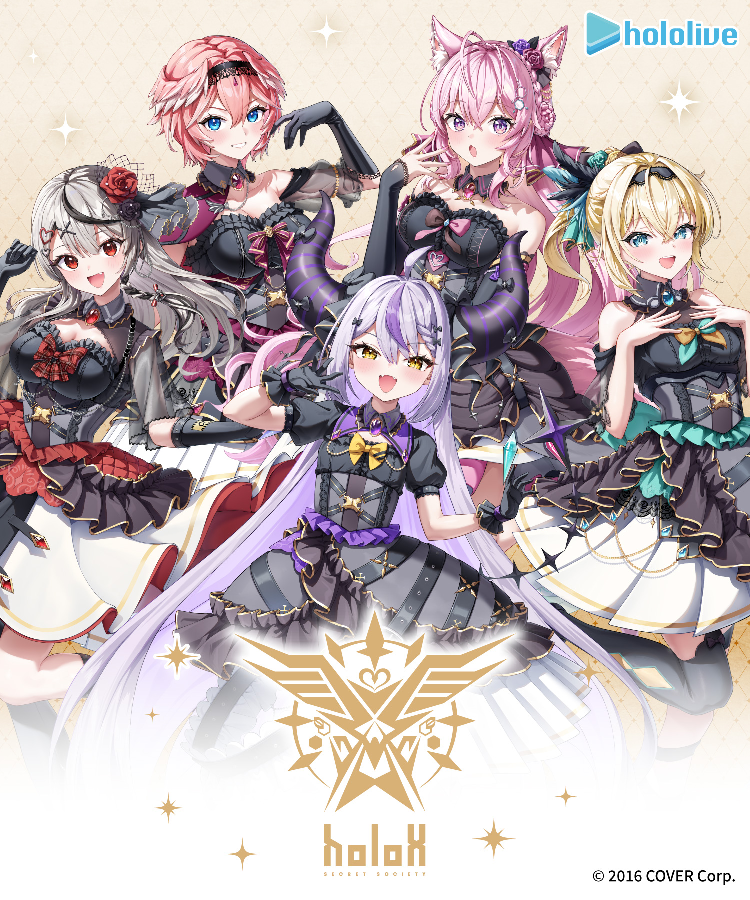 秘密結社holoX ドレスver.｜中外鉱業株式会社 | Chugaionline