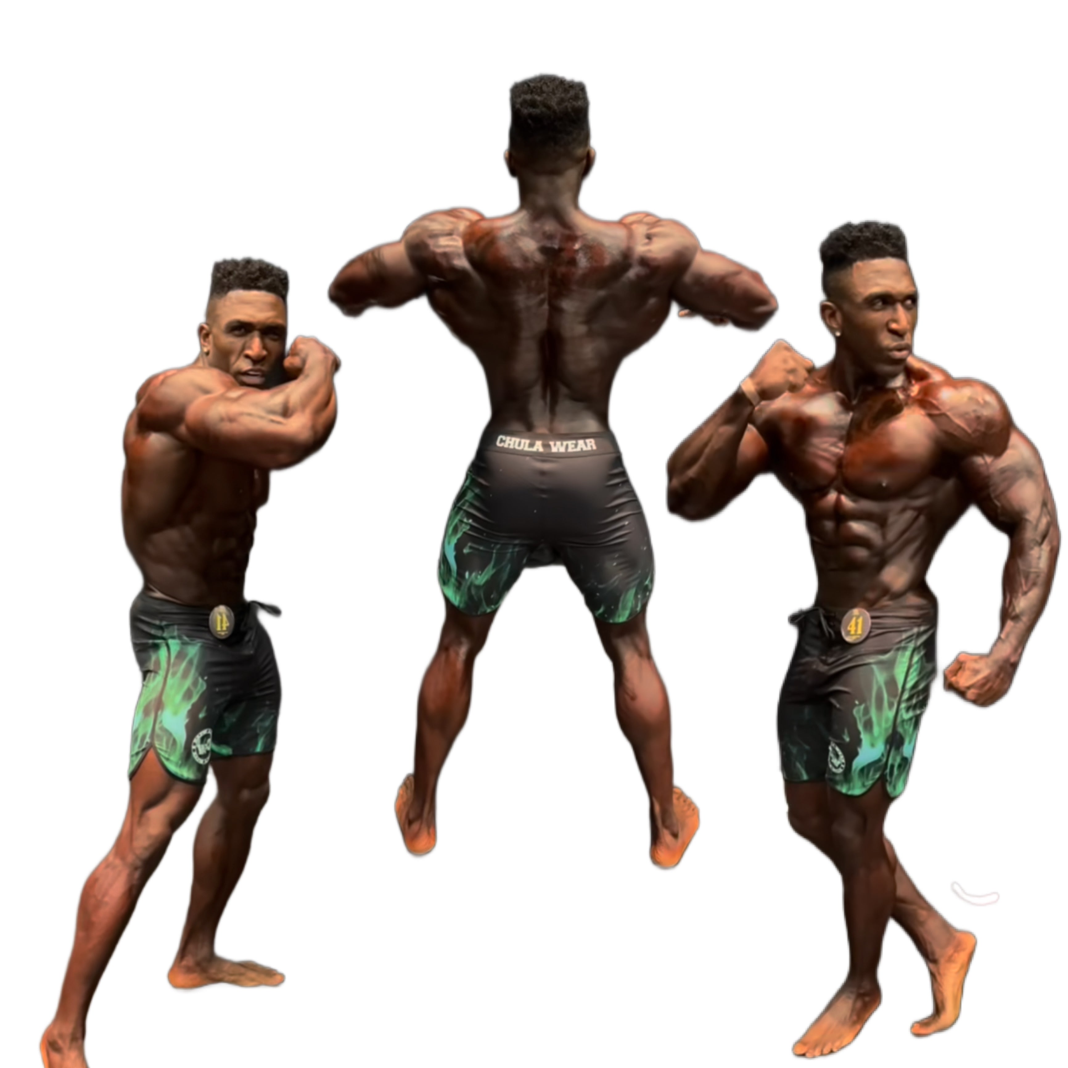 Men's Physique Shorts | Chula Wear® Official Bodybuilding Stage