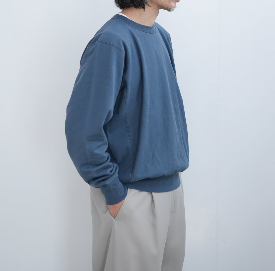 26SS】AURALEE ELASTIC HIGH GAUGE SWEAT P/O 