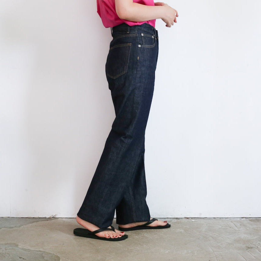 AURALEE HARD TWIST DENIM 5P PANTS 