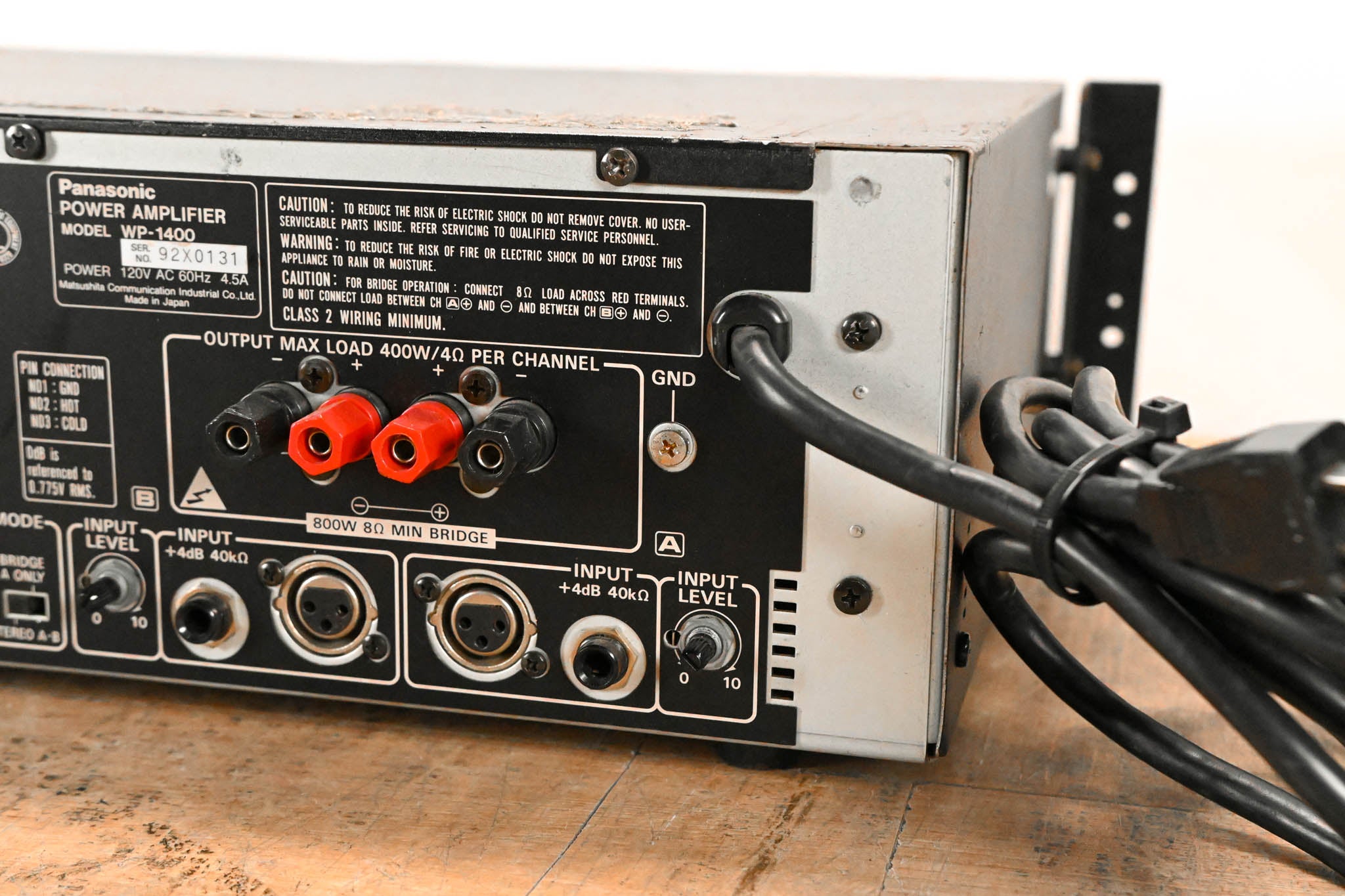 Ramsa WP-1400 2-Channel Power Amplifier CG01PUG