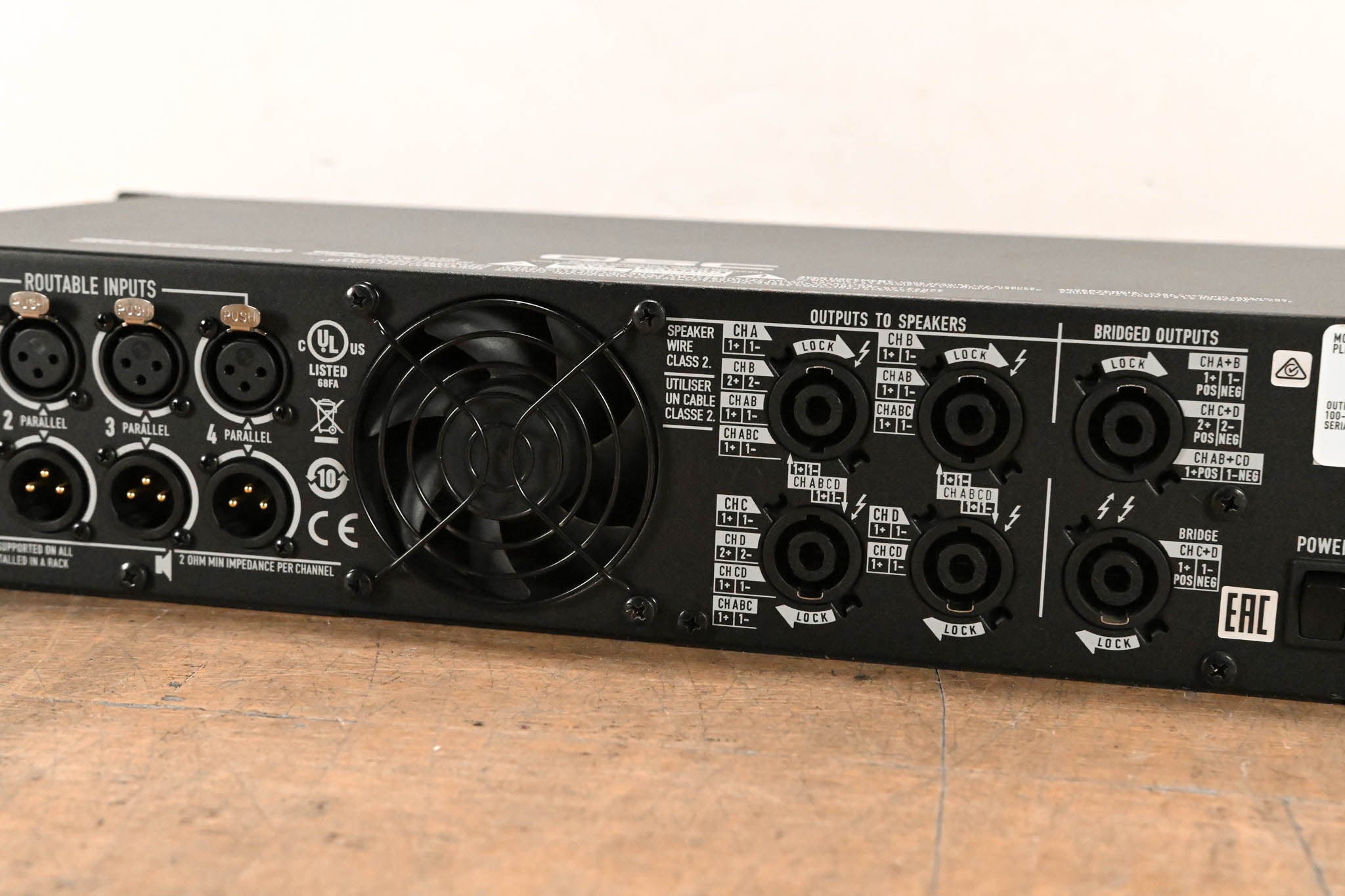 QSC PLD4.2 Four-Channel Power Amplifier with DSP CG01SUY