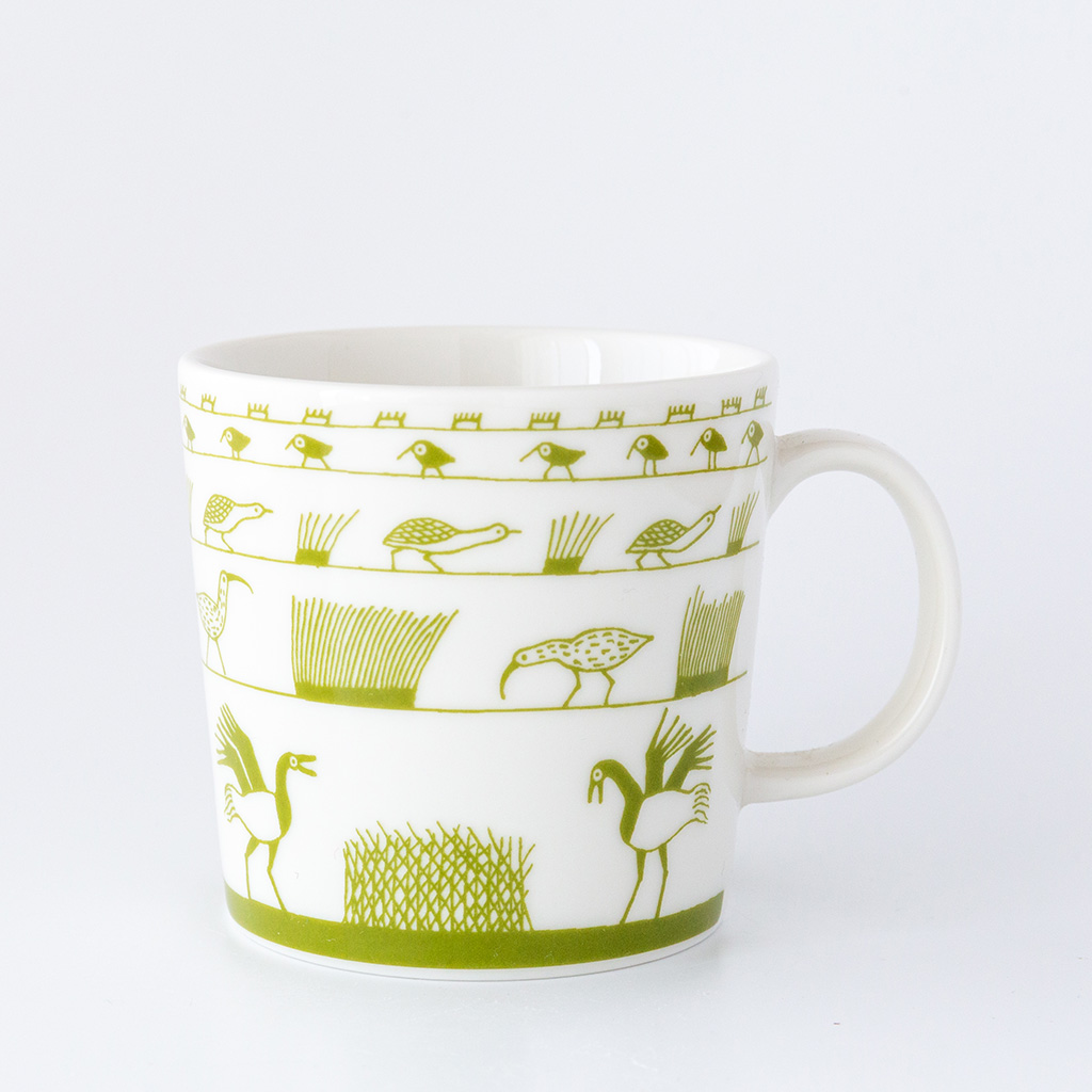 iittala/イッタラ/オイバ・トイッカ 50周年記念 バードマグ グリーン