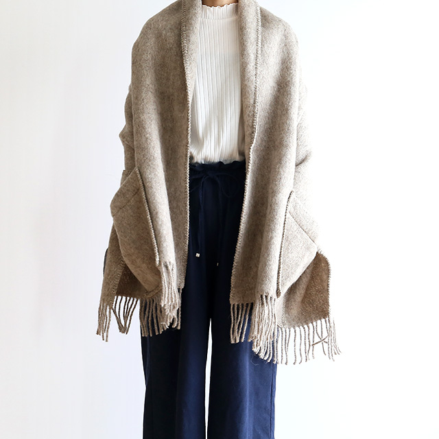 LAPUAN KANKURIT ラプアンカンクリ｜ポケットショール UNI COMFOTA