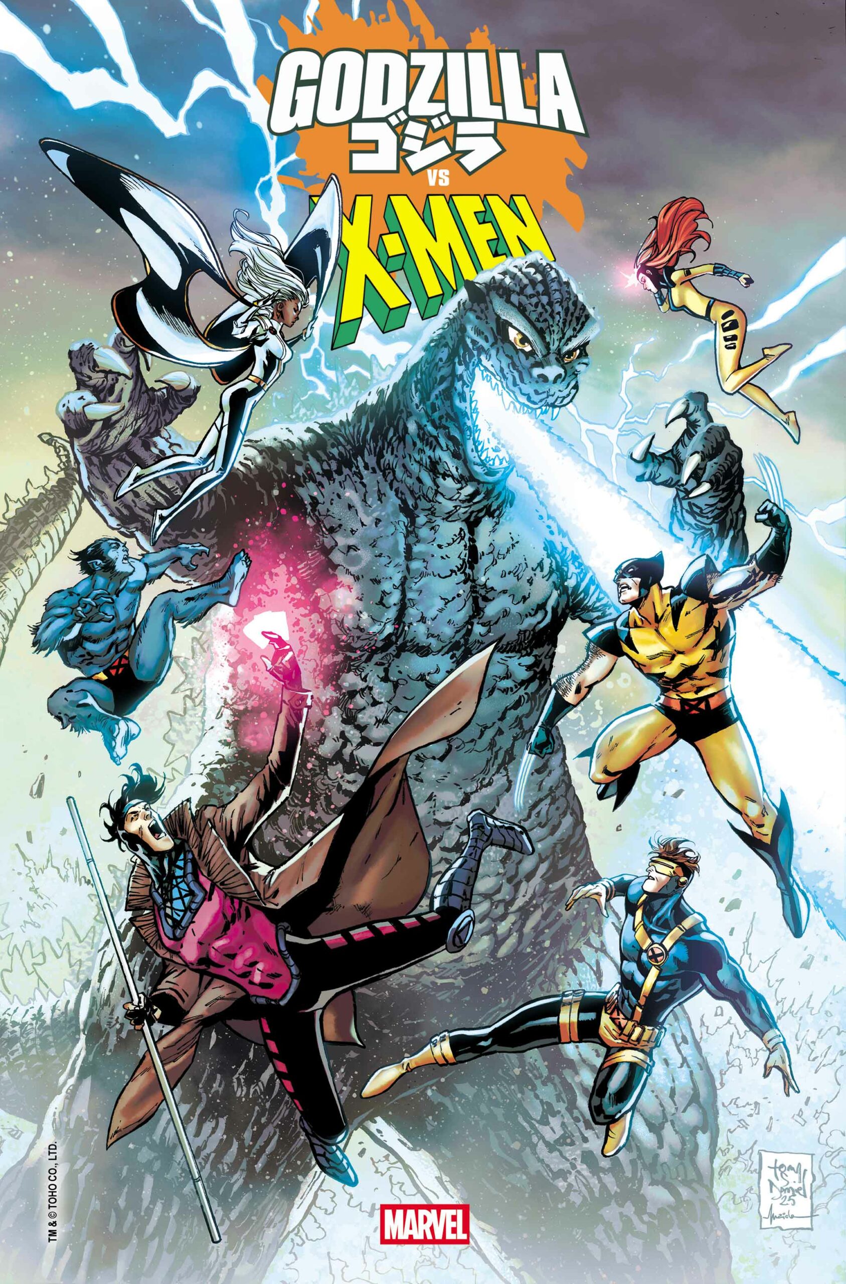 The King Of Monsters Battles Mutantkind In 'Godzilla Vs. X-Men
