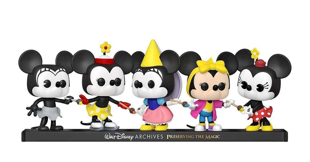 Funko Pop Disney Archives Minnie Mouse Exclusive 5-Pack Is up for