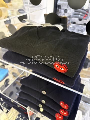 カーディガン-Play Comme des Garcons（プレイ・コムデギャルソン