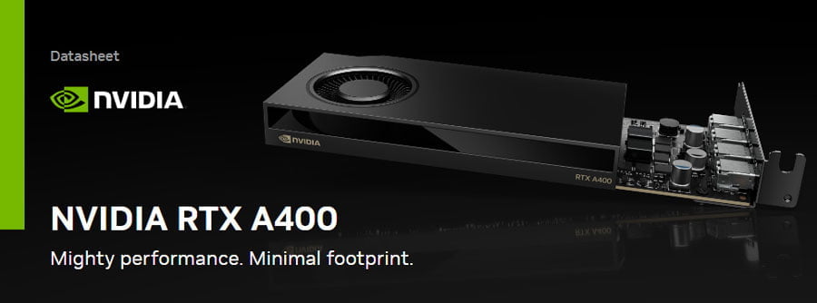 NVIDIA最新のRTX A1000とA400グラフィックボード販売開始