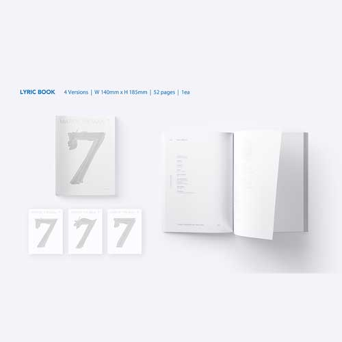 MAP OF THE SOUL : 7 [輸入盤][4形態セット][CD] - BTS - UNIVERSAL