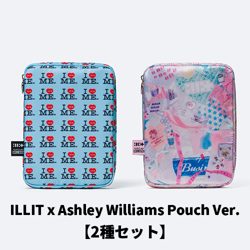NOT CUTE ANYMORE [ILLIT x Ashley Williams Pouch Ver.][CD] - ILLIT