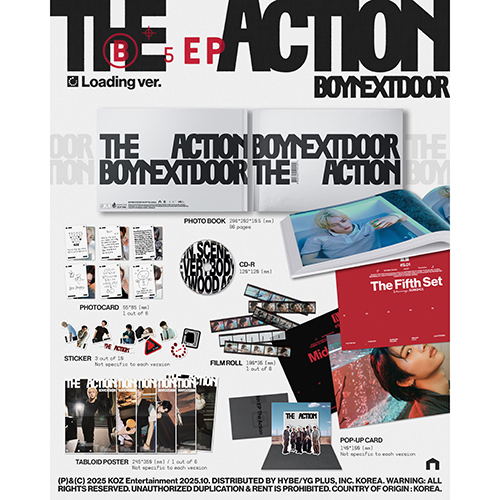 The Action [3形態セット][CD] - BOYNEXTDOOR - UNIVERSAL MUSIC JAPAN