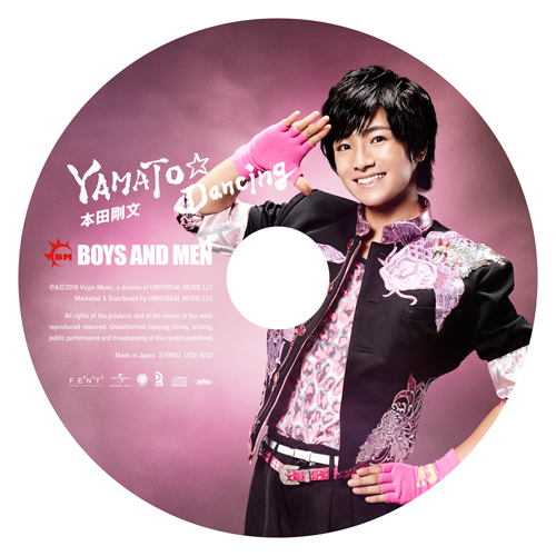 BOYS AND MEN 「YAMATO☆Dancing」CDバラ売り BOYS AND MEN 「YAMATO