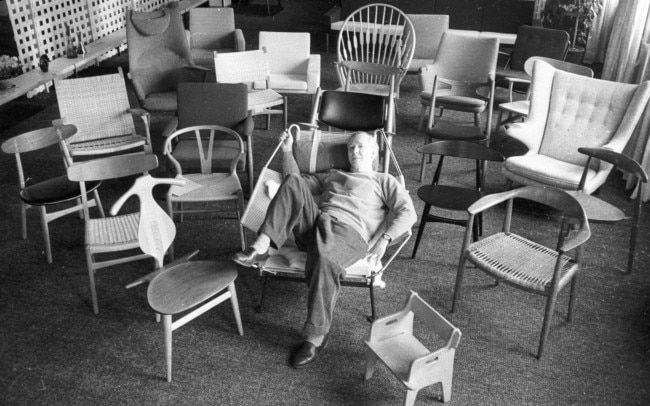 Just one good chair: Hans J. Wegner anniversary exhibition | Vogue