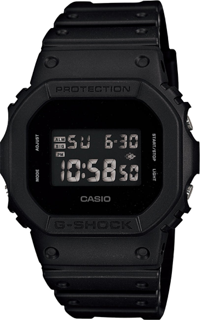 G-Shock Digital Matte Black 42.8mm Mens Watch | Abt