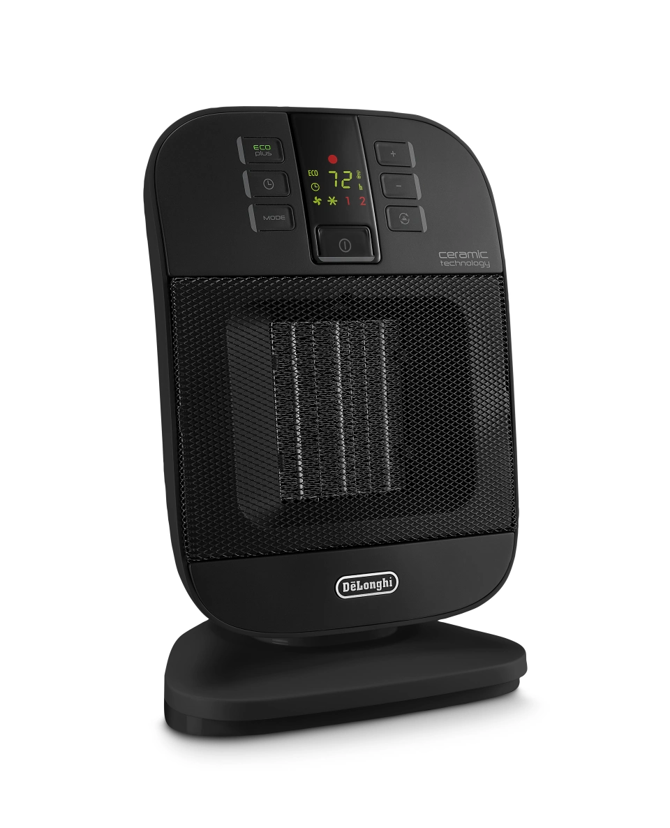 DeLonghi HFX60O15L Compact Digital Ceramic Heater | BrandsMart USA