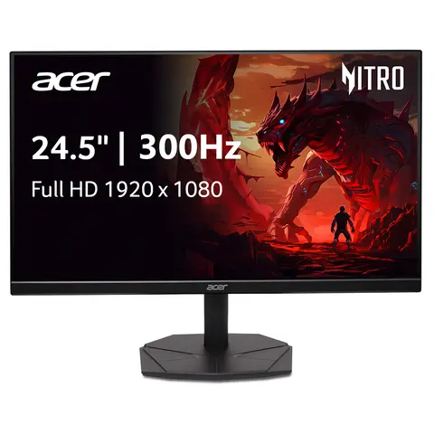 Acer Nitro 24.5” Full HD (1920 x 1080) Gaming Monitor, AMD