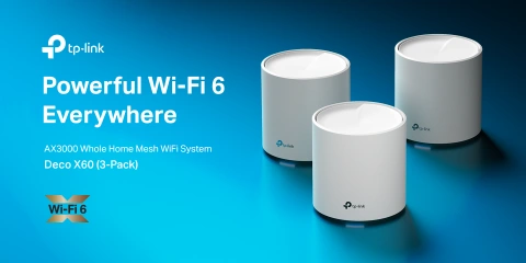 TP-LINK AX3000 Whole Home Mesh Wi-Fi System in White (Set of 3)