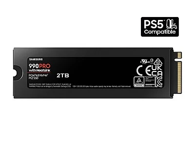 SAMSUNG 990 PRO 2TB M.2 PCIe Gen4 X4 NVMe 2.0c Solid State Drive