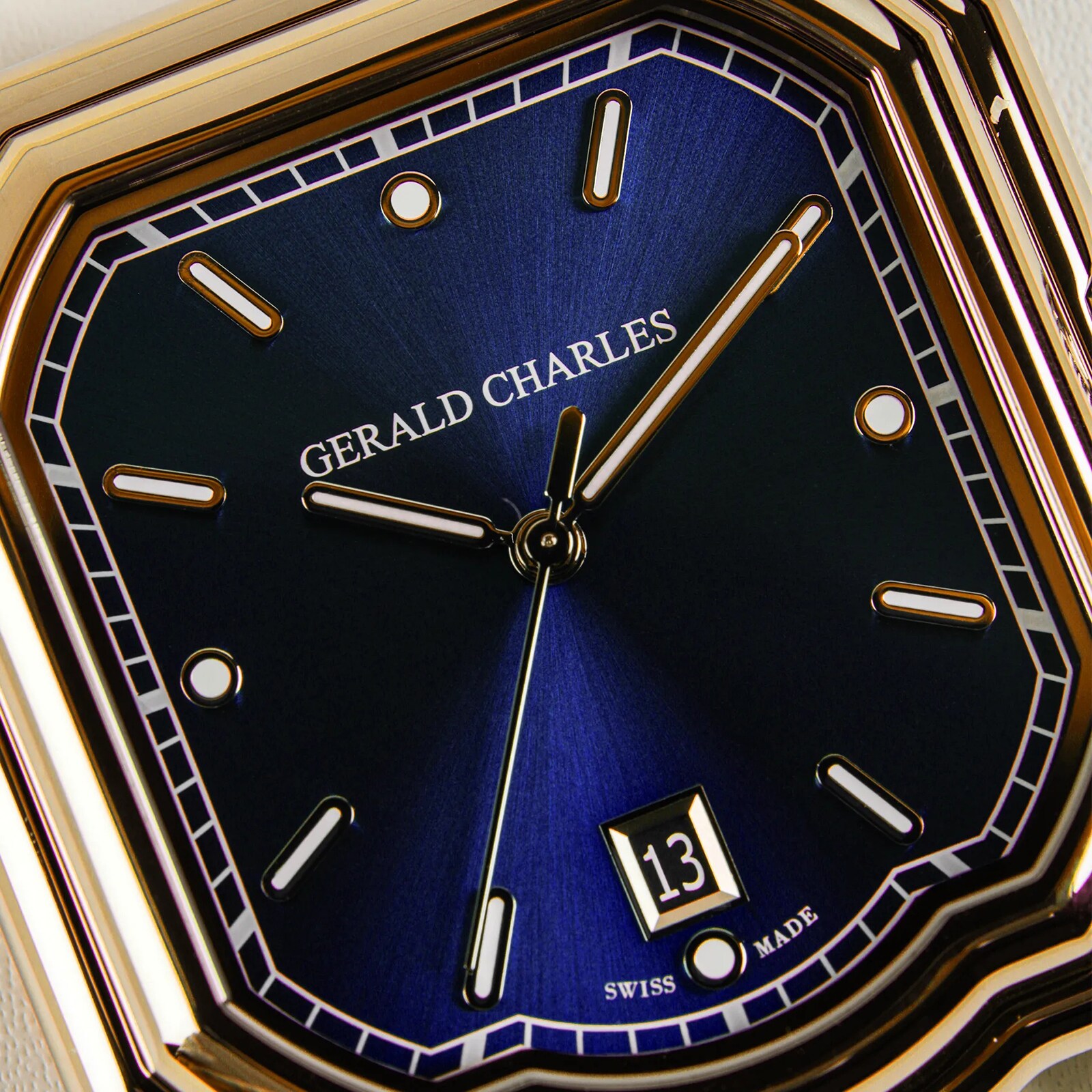 Gerald Charles Maestro 2.0 Ultra-Thin 39mm Mens Watch Blue GC2.0