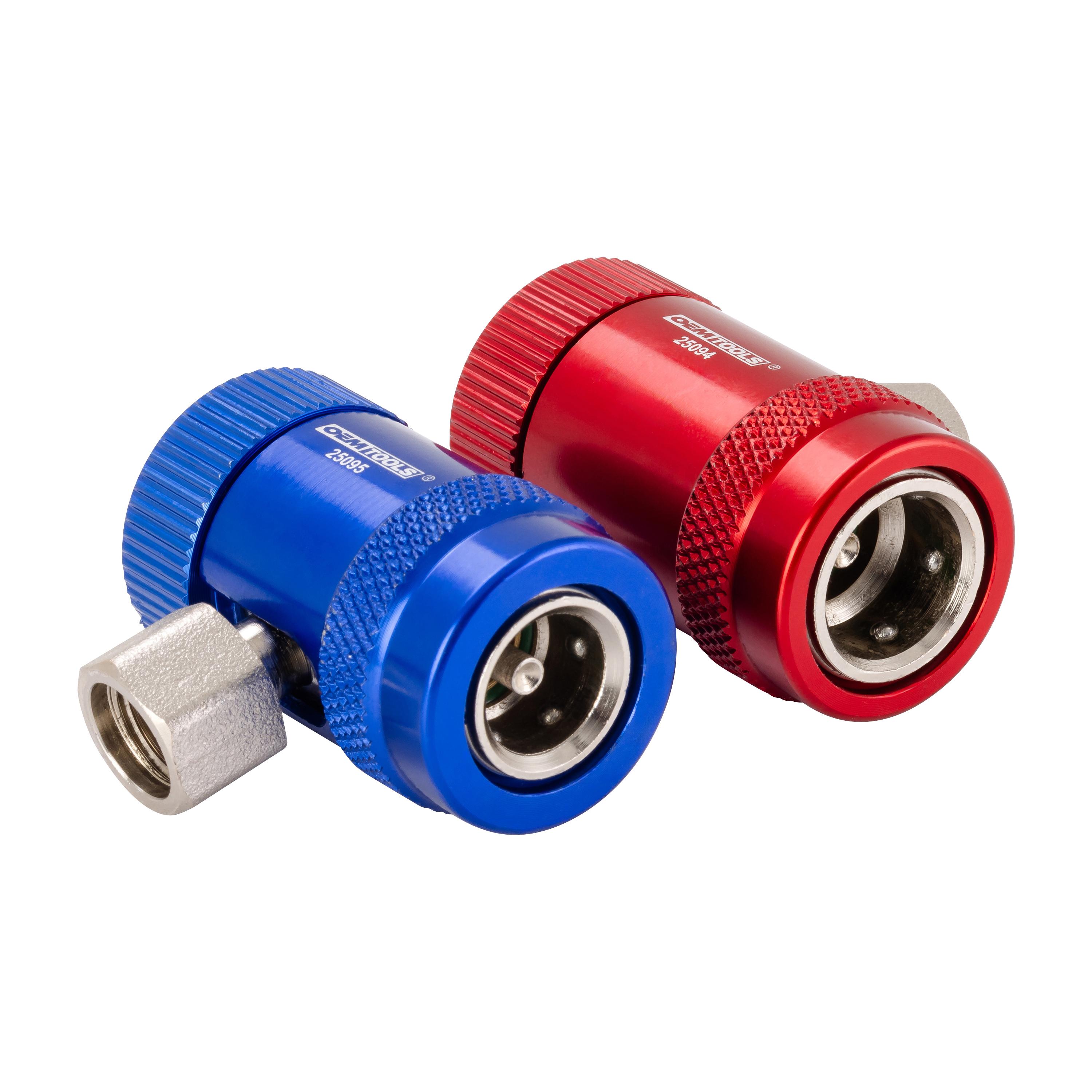 OEM Tools 1234yf Manual Coupler Set with 134a Hose and ACME