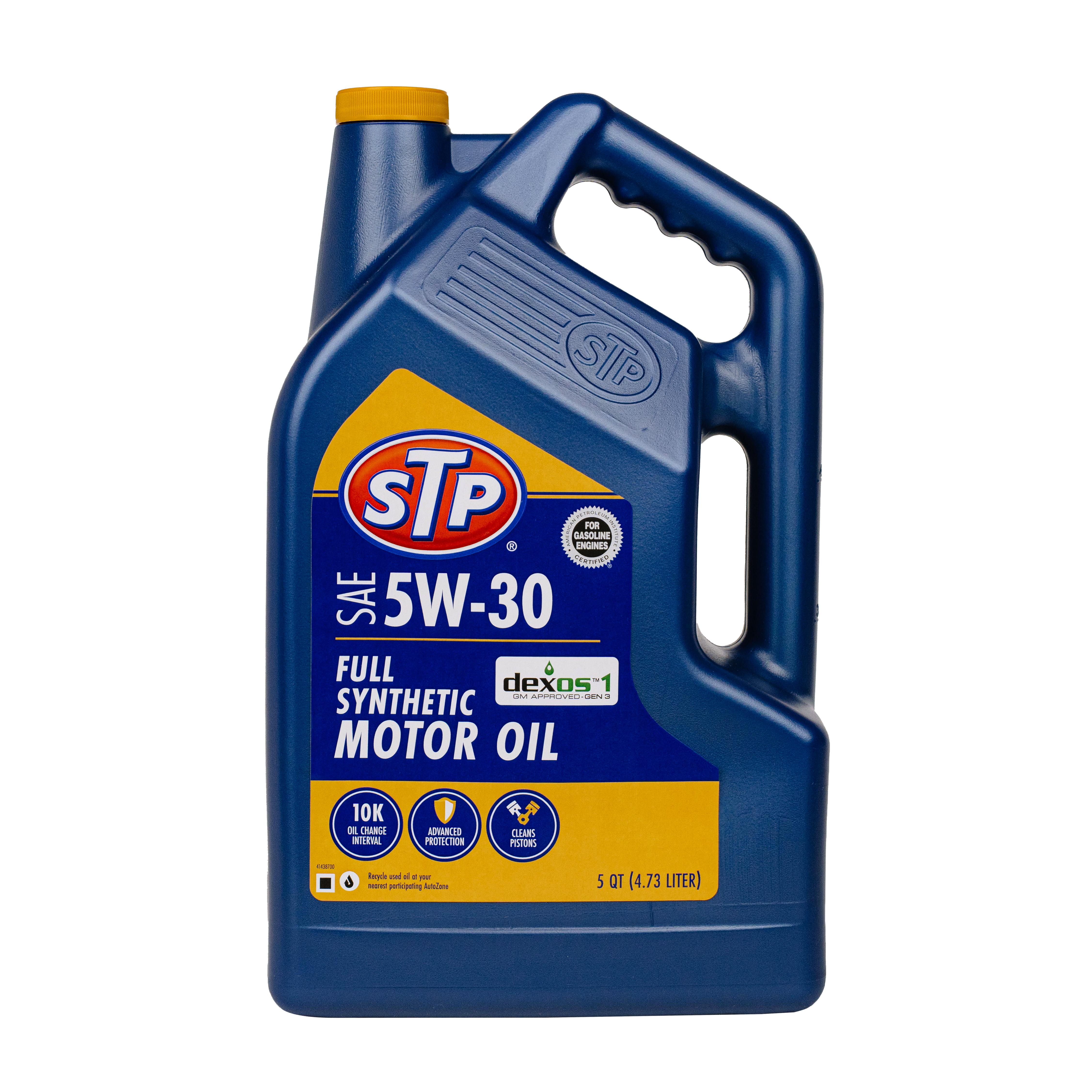 STP Full Synthetic 5W-30 Motor Oil 5 Quart | AutoZone