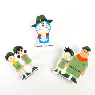 ドラえもん-のび太-しずか-スネ夫-ジャイアン-アクリルクリップ3個